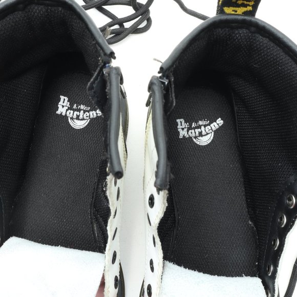 Dr. Martens 1460J Junior Softy T Leather Lace/Zip Boots Pink/White US3 EU34 - Picture 16 of 16